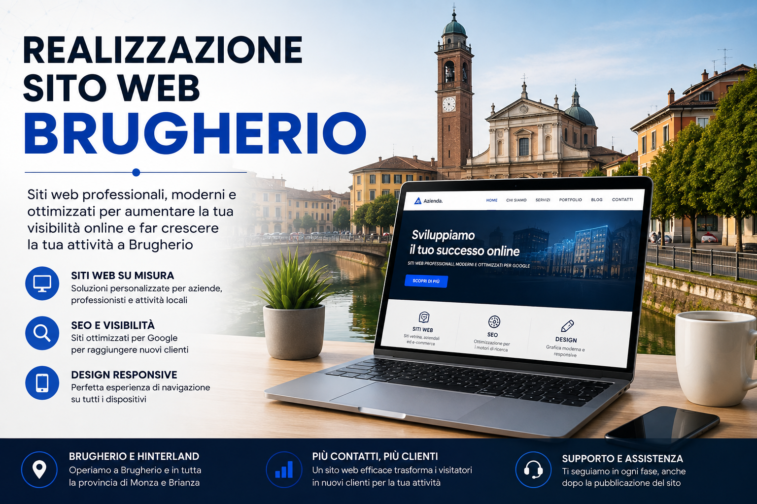 Realizzazione sito web Brugherio per aziende e professionisti
