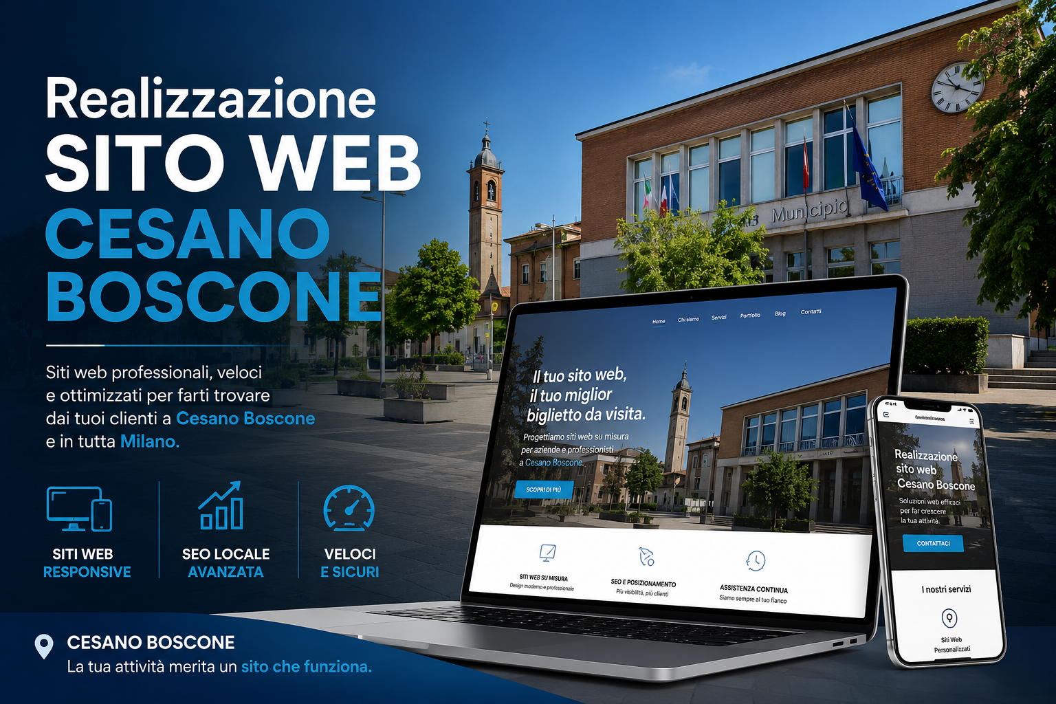 Realizzazione sito web Cesano Boscone