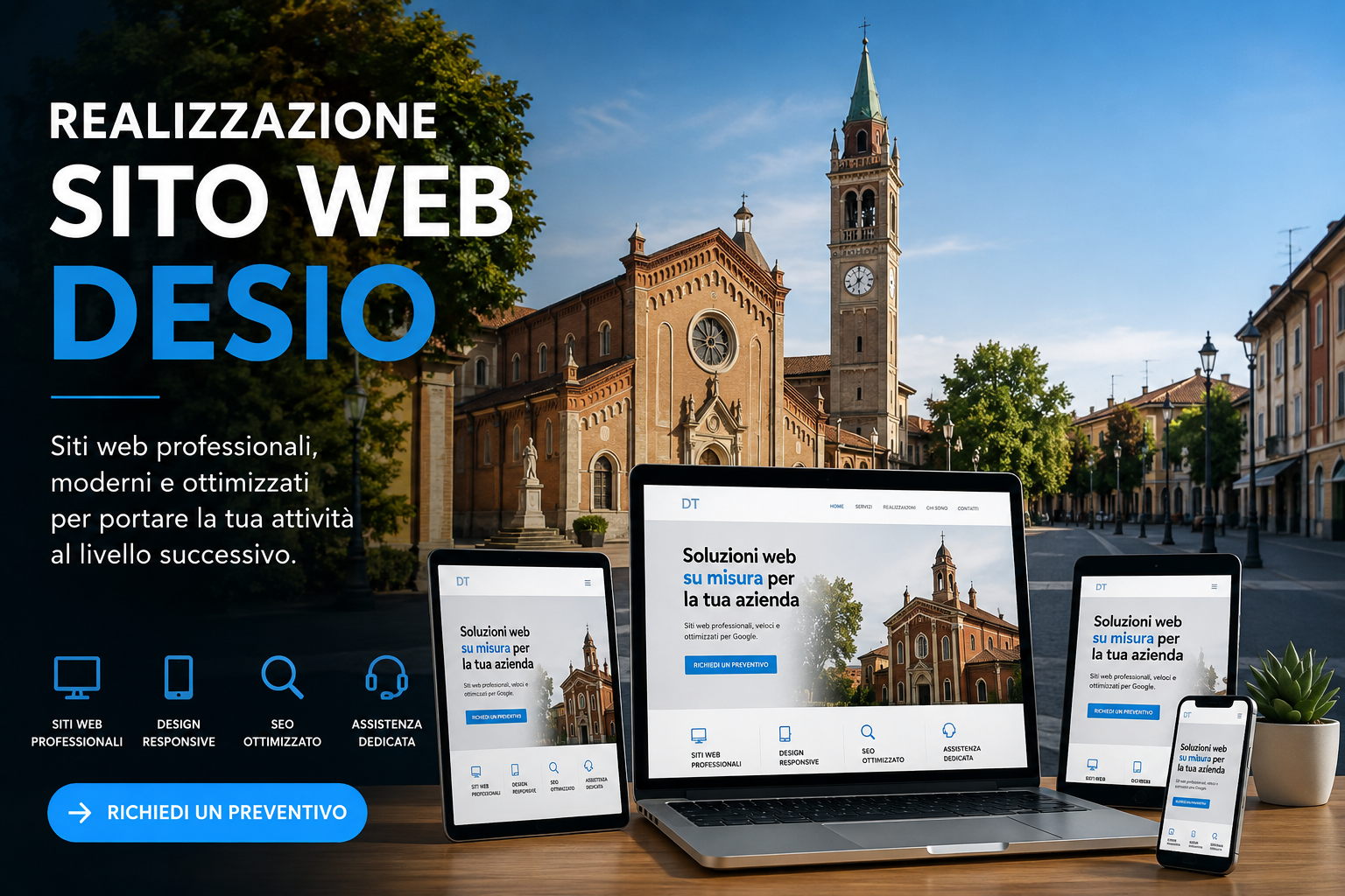 Realizzazione sito web Desio per aziende e professionisti